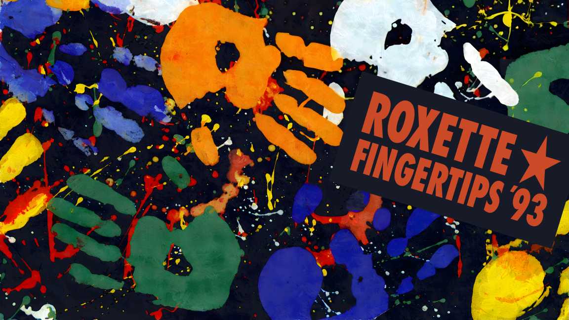 Fingertips ’93 bottom logo 5k desktop wallpaper
