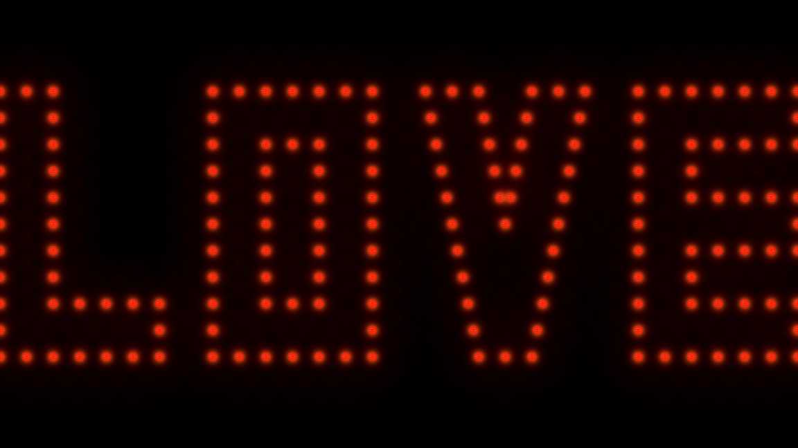 Big LOVE 5k desktop wallpaper
